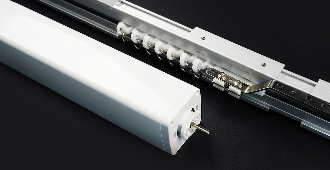 Động cơ rèm Bintech dòng SQ cho rèm vải kéo ngang